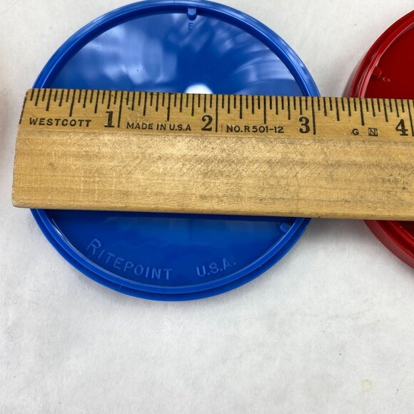 Vintage Ritepoint Crock of Coasters - Picture 7 of 12